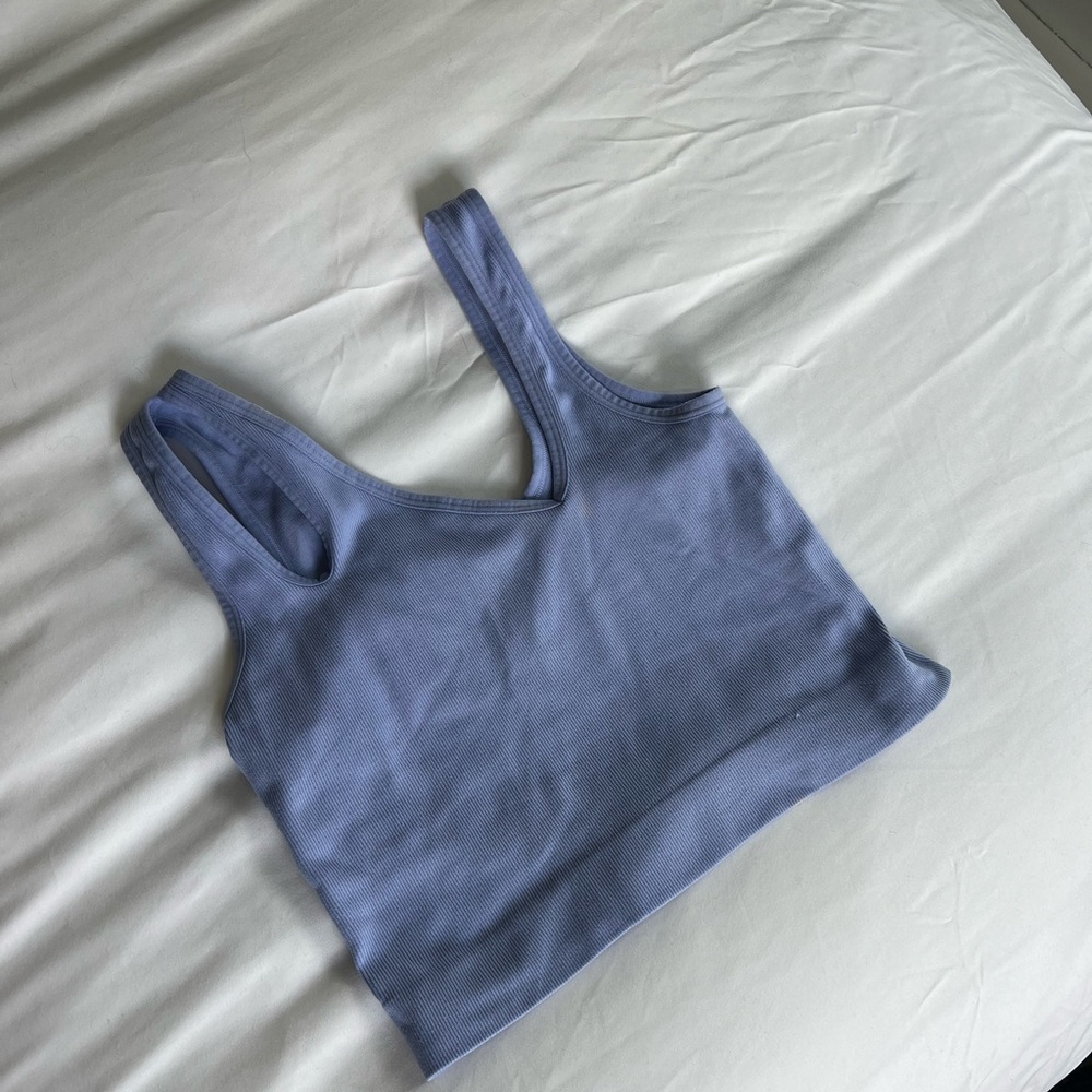 Colsie Target Asymmetrical Women's Purple/Lilac Tank Top